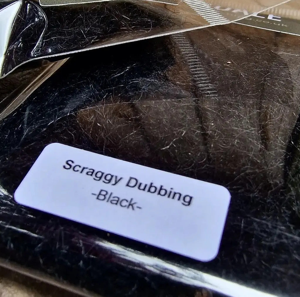 Kindale Scraggy Dubbing – Black