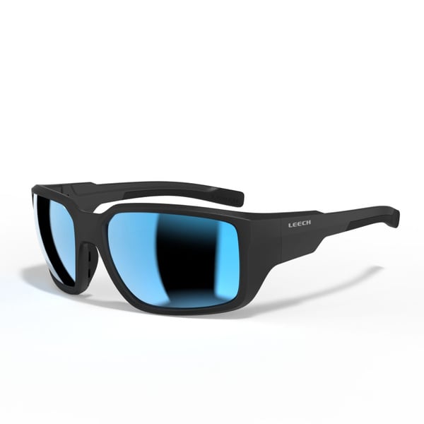 Leech X1 Water polarized fishing sunglasses with blue mirrored lenses for anglers