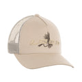 LOOP Fly Trucker Cap Khaki front view