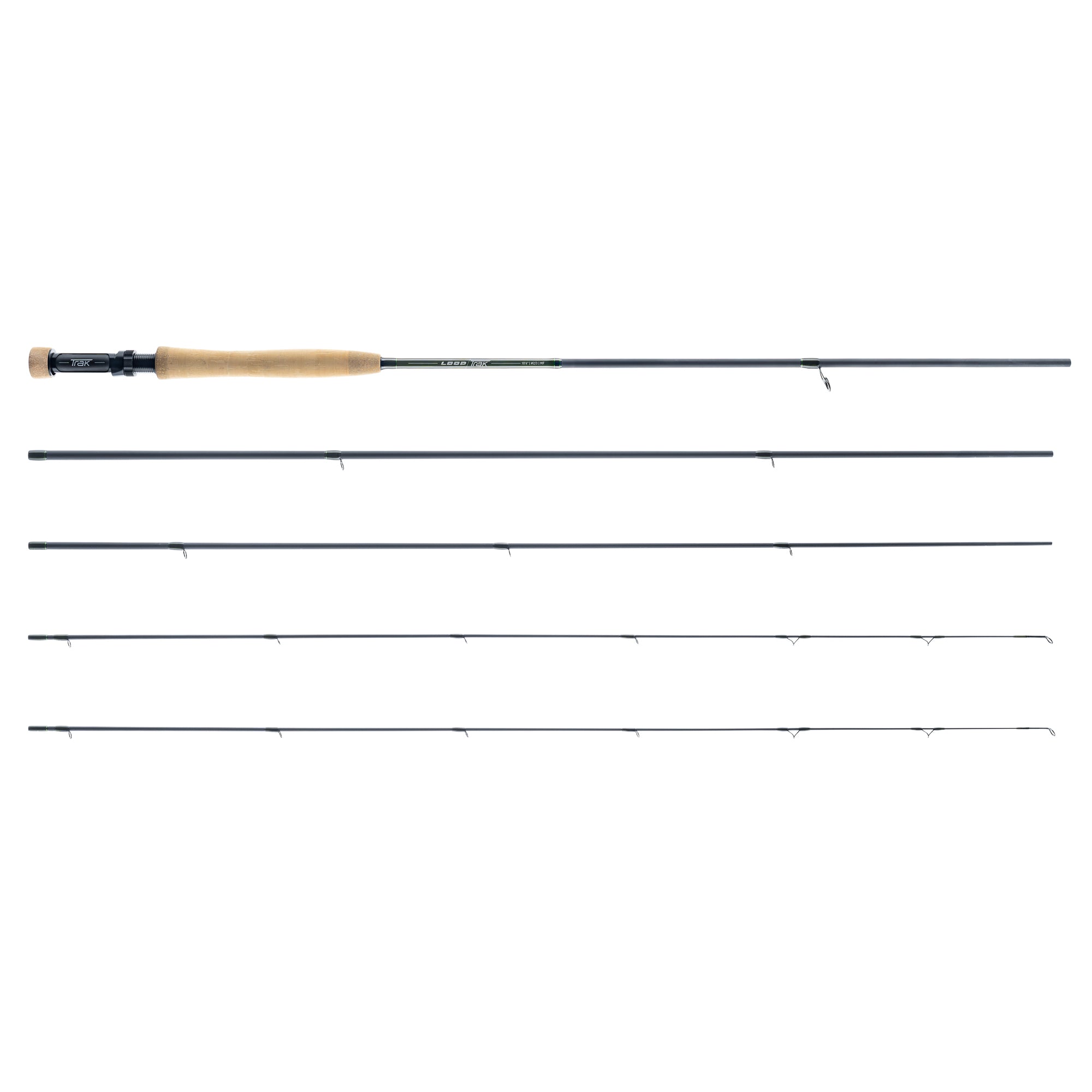 LOOP Trak 10 ft 6 in #2/3 Twin Tip fly rod with two interchangeable tip sections