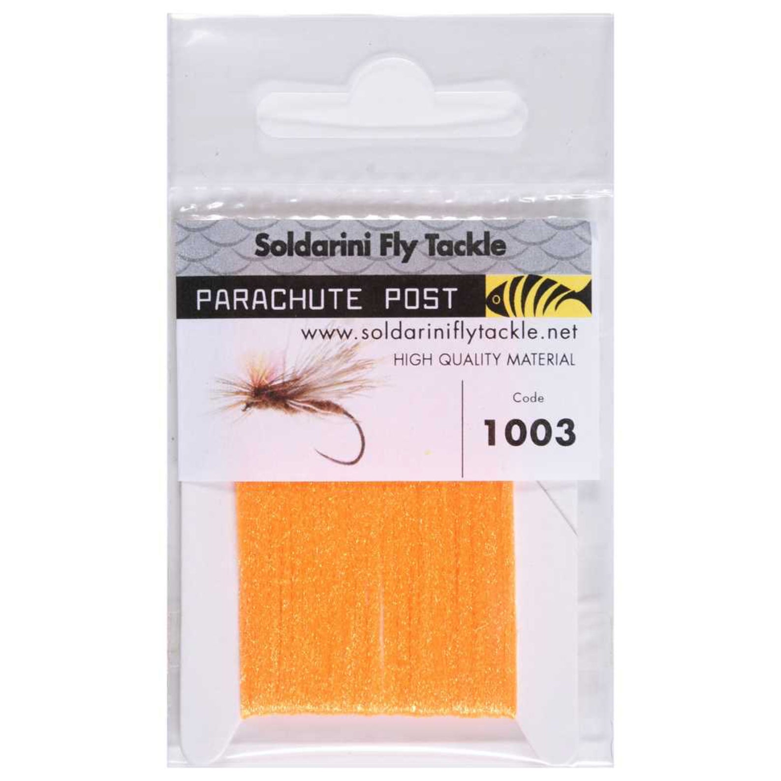 Soldarini Parachute Post – syntetický materiál na viazanie krídeliek