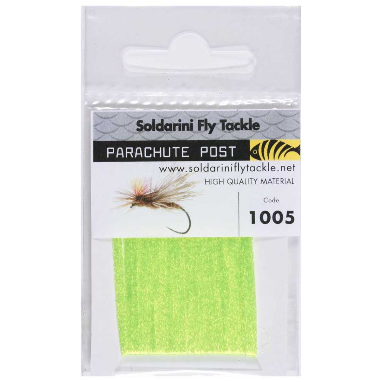 Soldarini Parachute Post – syntetický materiál na viazanie krídeliek