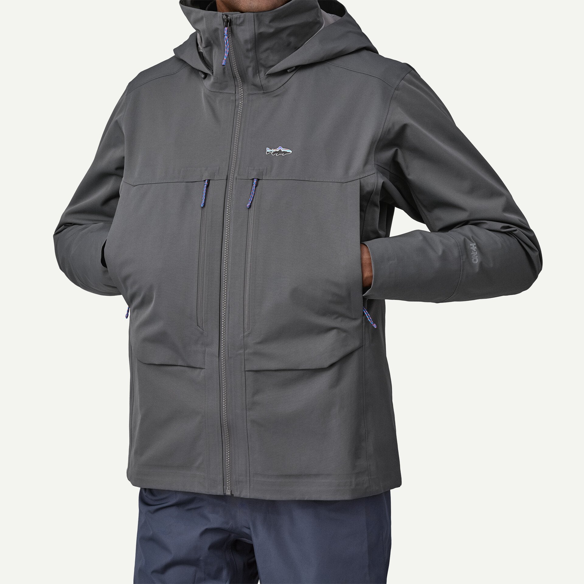 Patagonia Men’s Swiftcurrent Wading Jacket – vodotesné náprsné vrecko