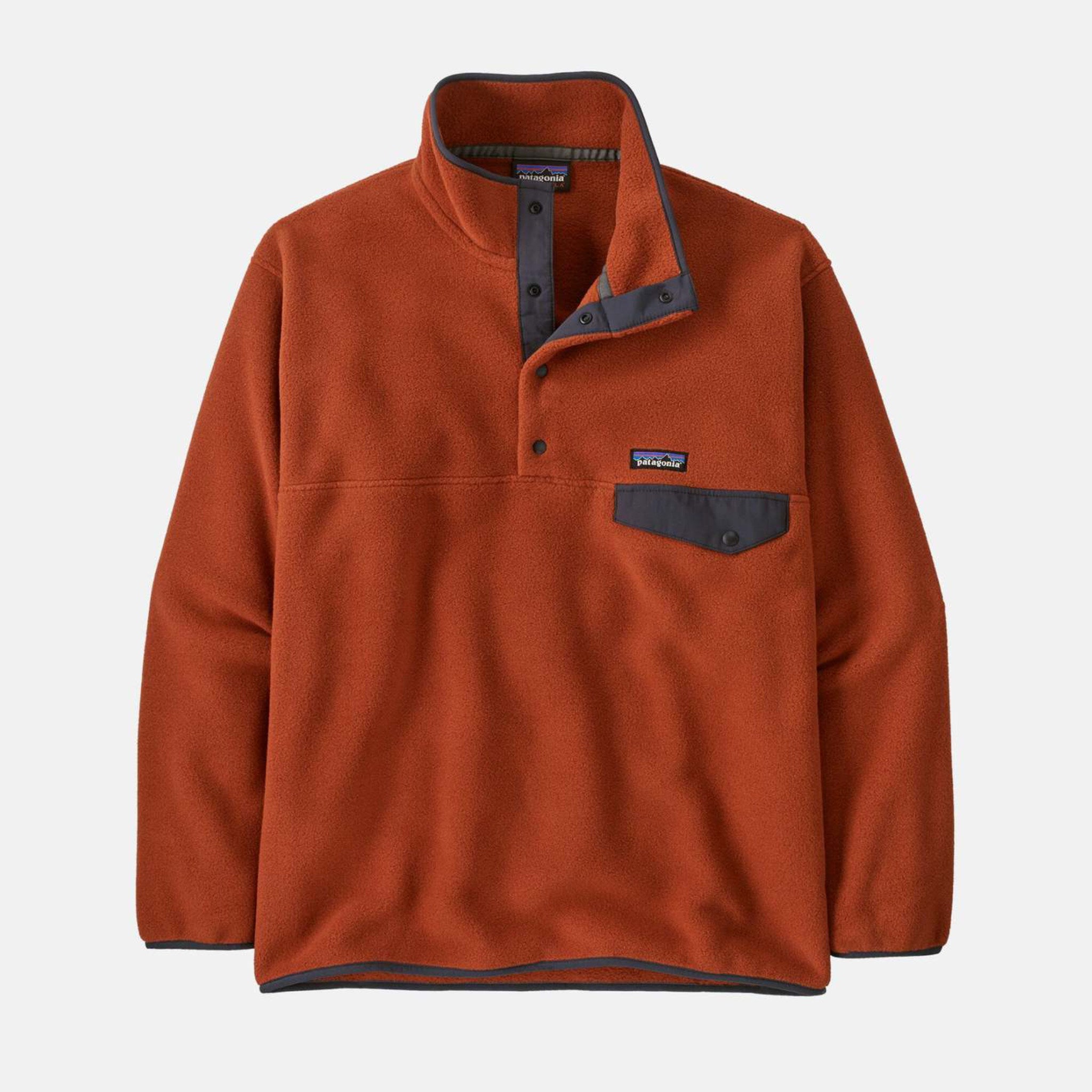 Patagonia Synch Snap-T Pullover Burnished Red