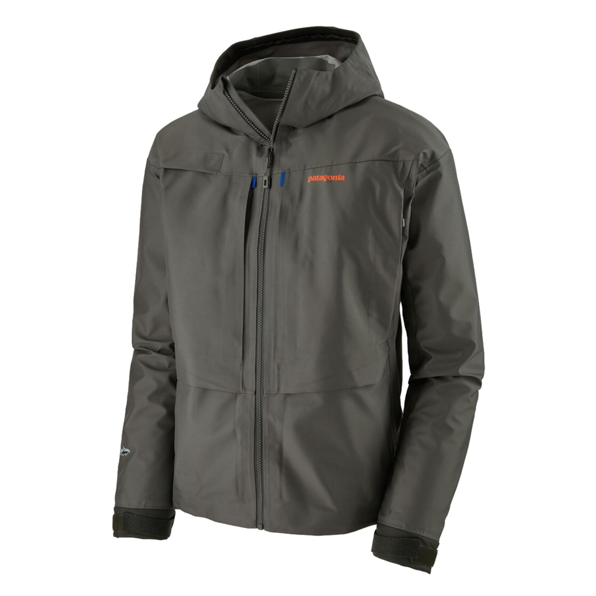Patagonia River Salt Wading Jacket – Forge Grey, produktová fotka (predný pohľad)