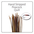 POLISH QUILLS – Ručne odierané pávie brčko