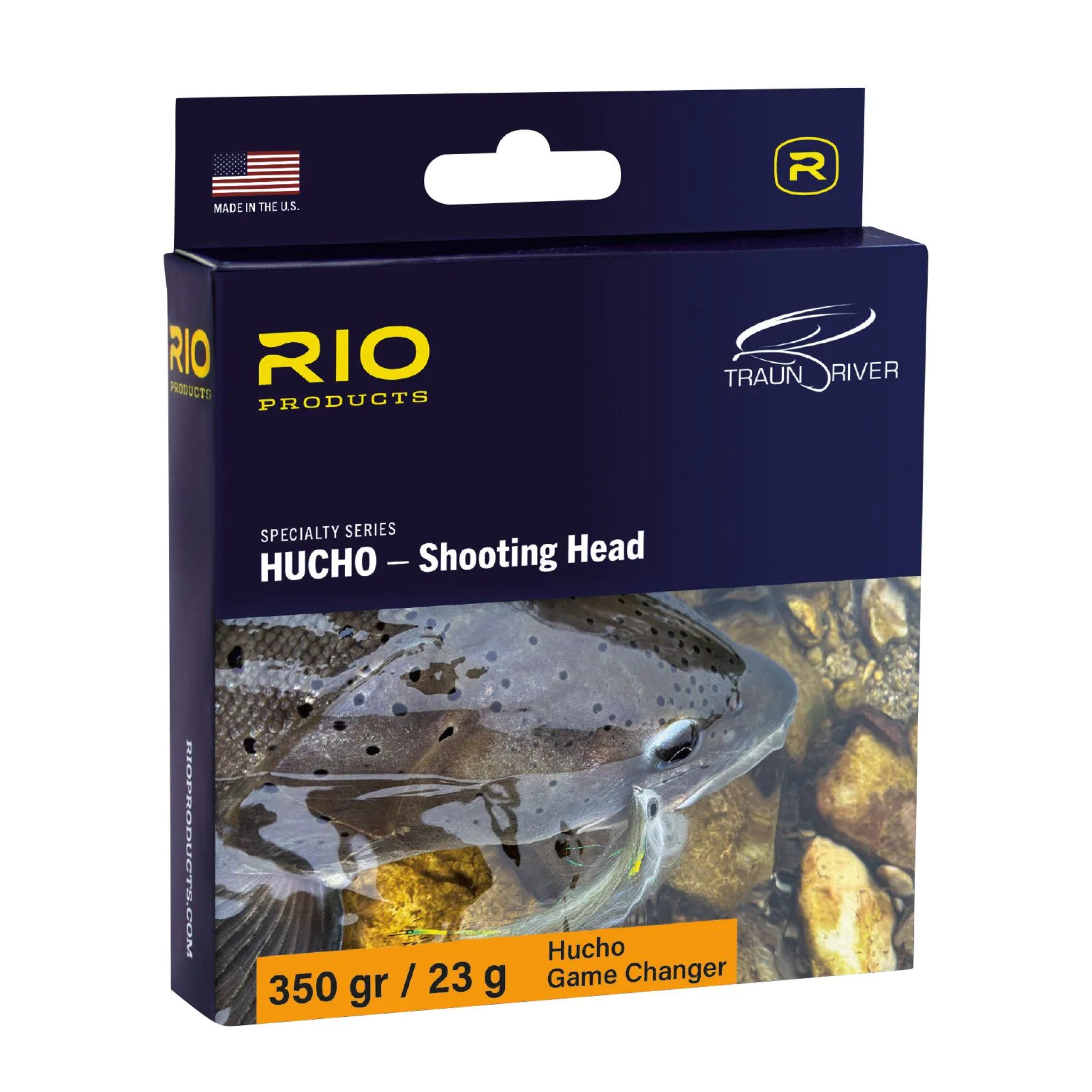 Rio Hucho Shooting Head – balenie muškárskej šnúry pre lov hlavátky