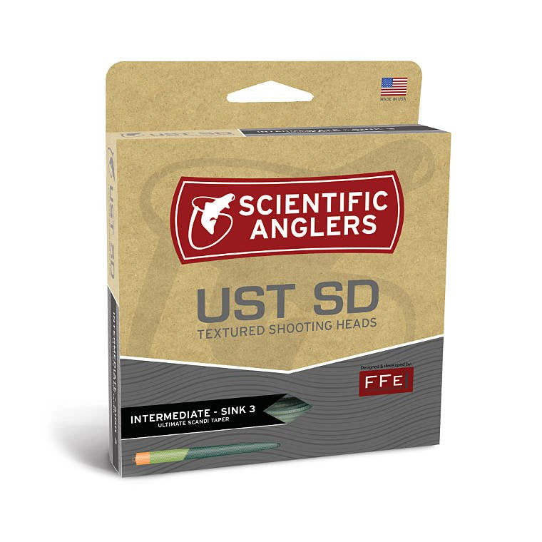 Scientific Anglers UST SD Shooting Heads Intermediate/Sink 3 – dual-density shooting head for deep and controlled fly presentation