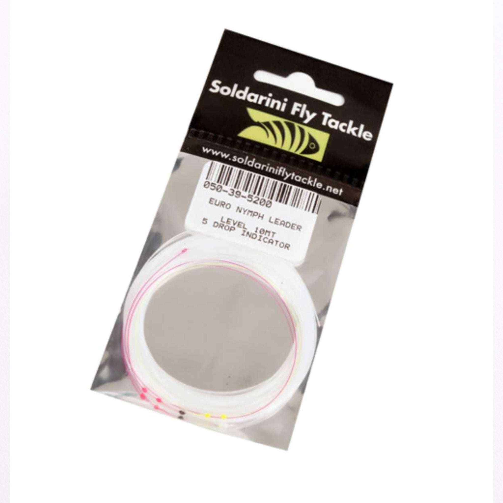 Soldarini Euro Nymph Leader + 5 Drop Indicator - box