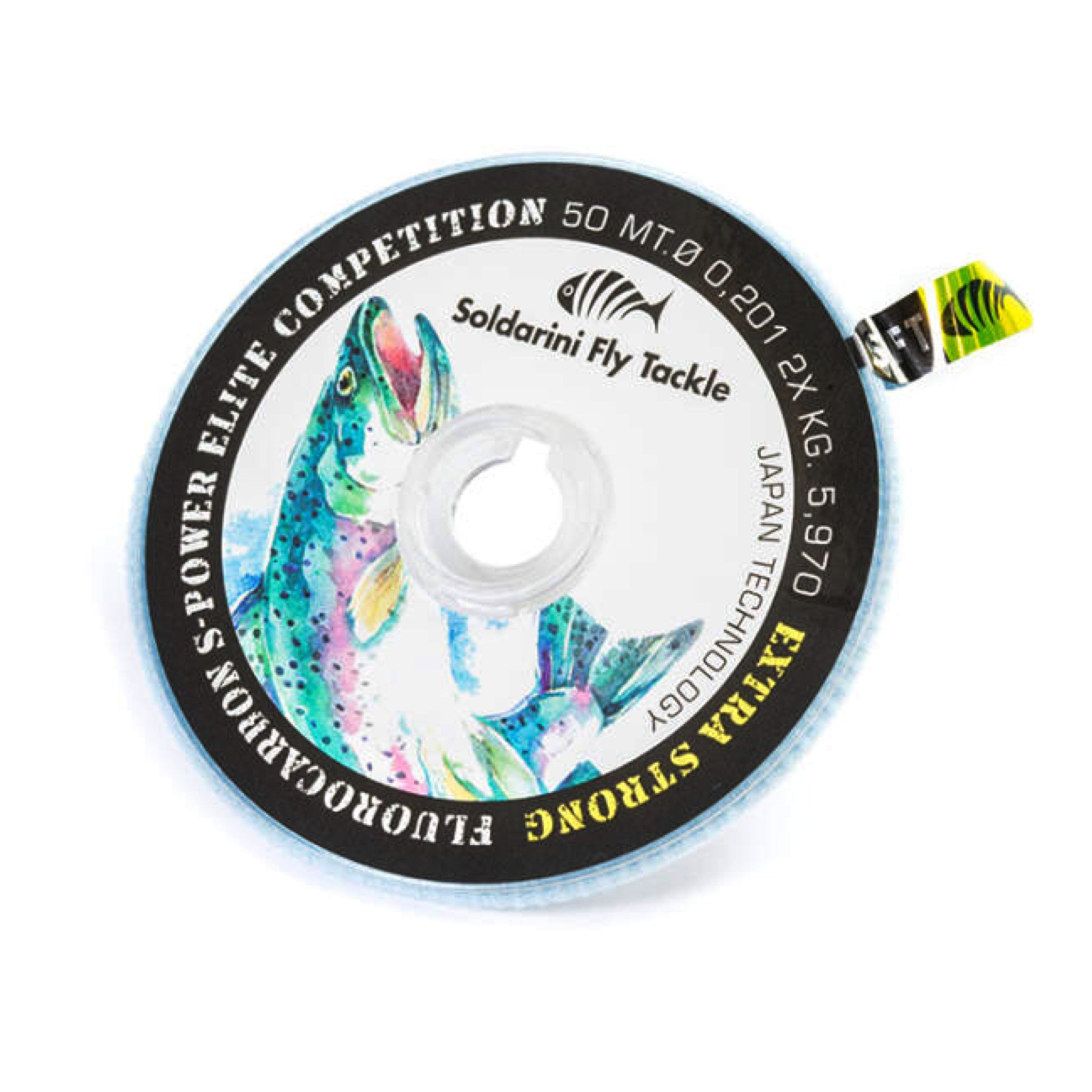 Soldarini S-Power Fluorocarbon 50 m – prémiový fluorocarbonový tippet (spool)