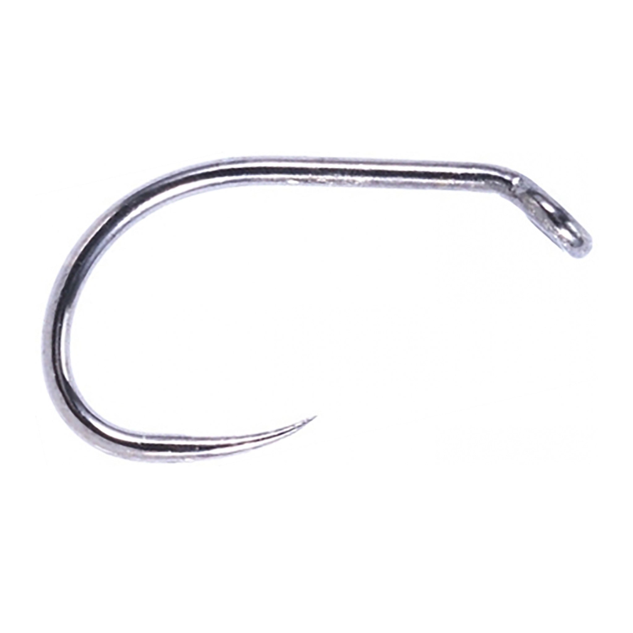 Soldarini SFT 407 barbless stillwater fly hook with wide gape and short shank for blob and lure patterns