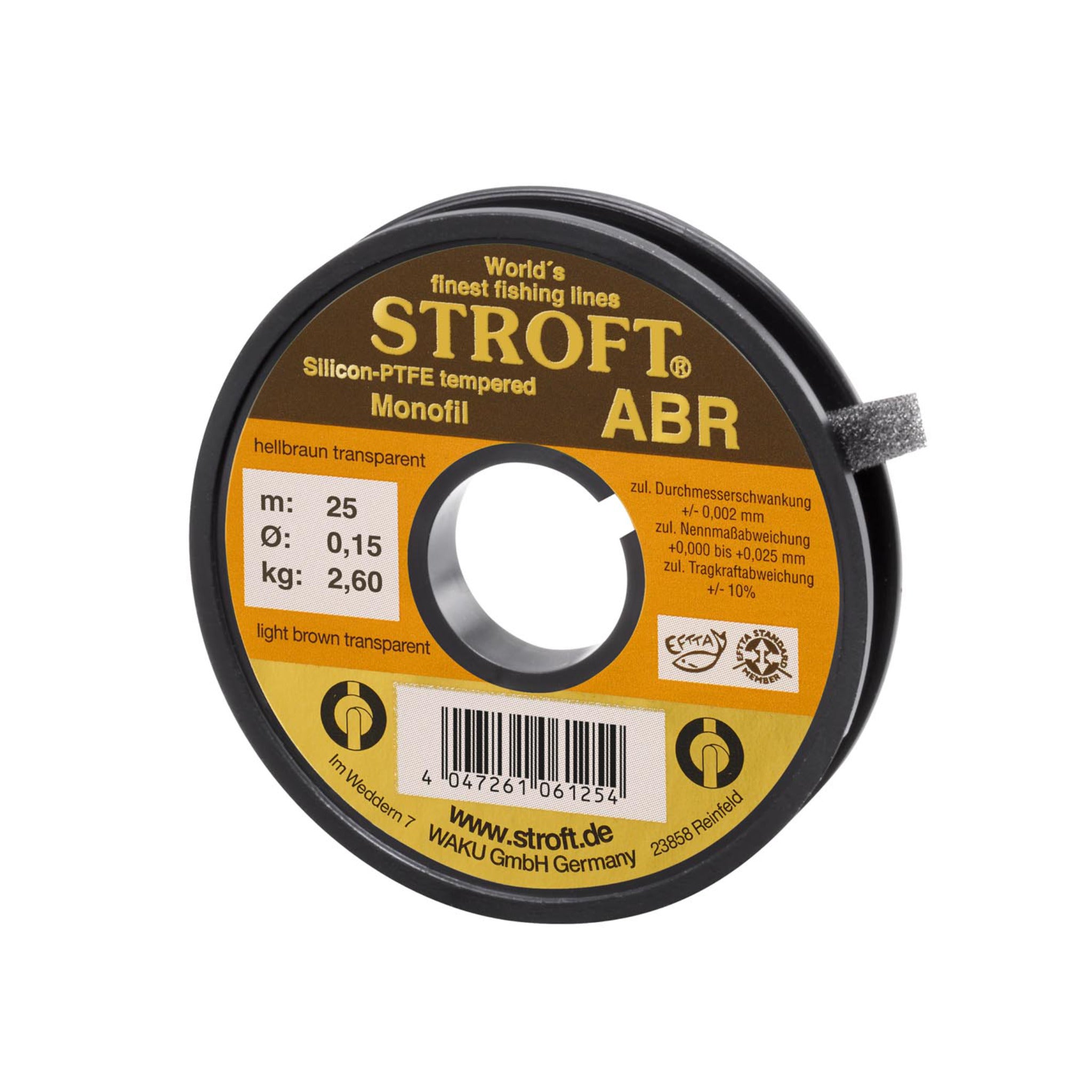 Stroft ABR – monofilný vlasec 25 m