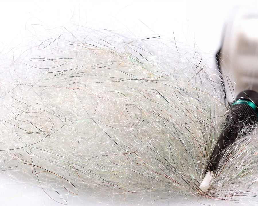 Sybai Baitfish Ultra Sparkle Dirty White UVR 01