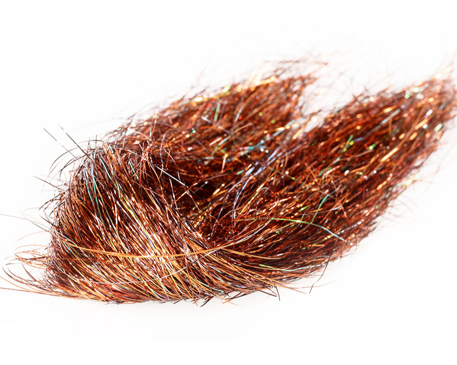 Sybai Fine 3D Tinsel Hair – Copper Brown UVR