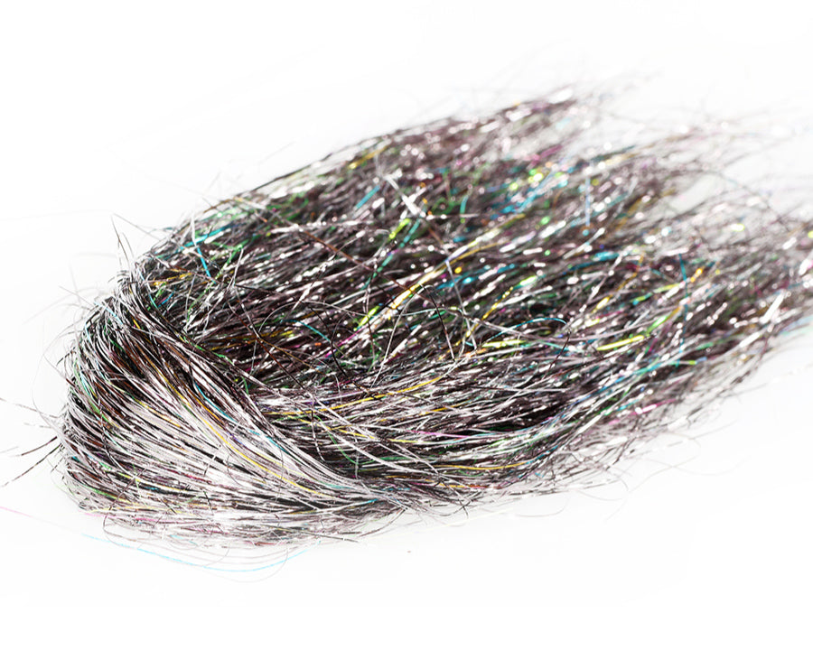 Sybai Fine 3D Tinsel Hair – Gray Sparkle UVR