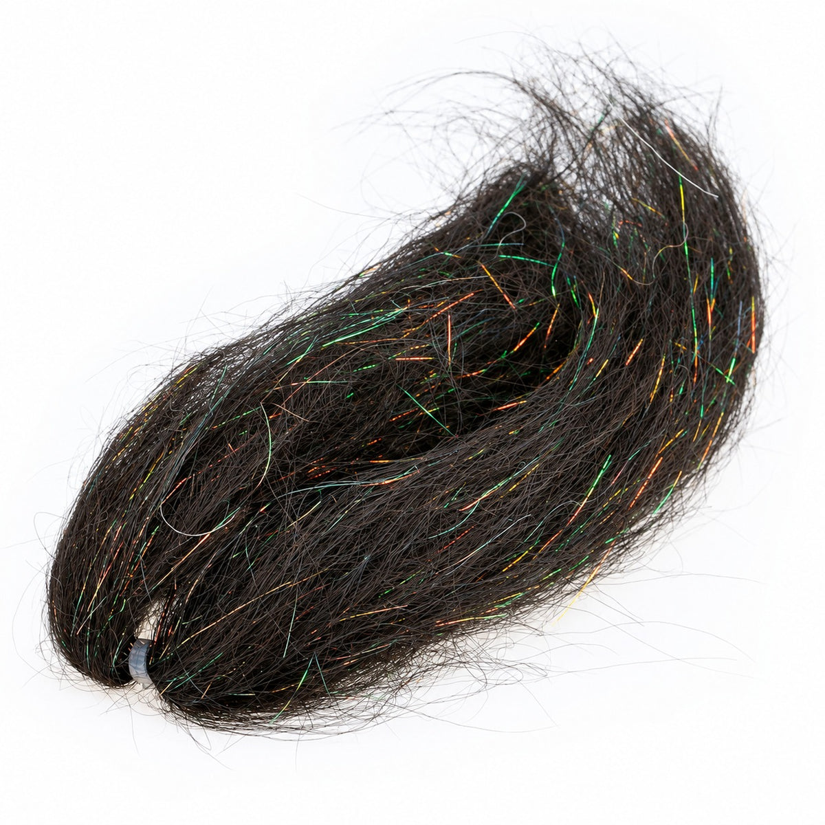 Sybai Flash Icelandic Sheep Hair Black Blaze fly tying material