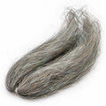 Sybai Flash Icelandic Sheep Hair Natural Grey fly tying material