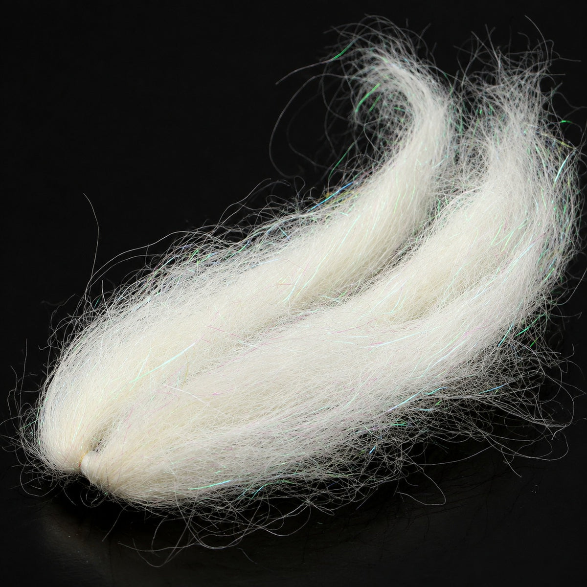 Sybai Flash Icelandic Sheep Hair White fly tying material
