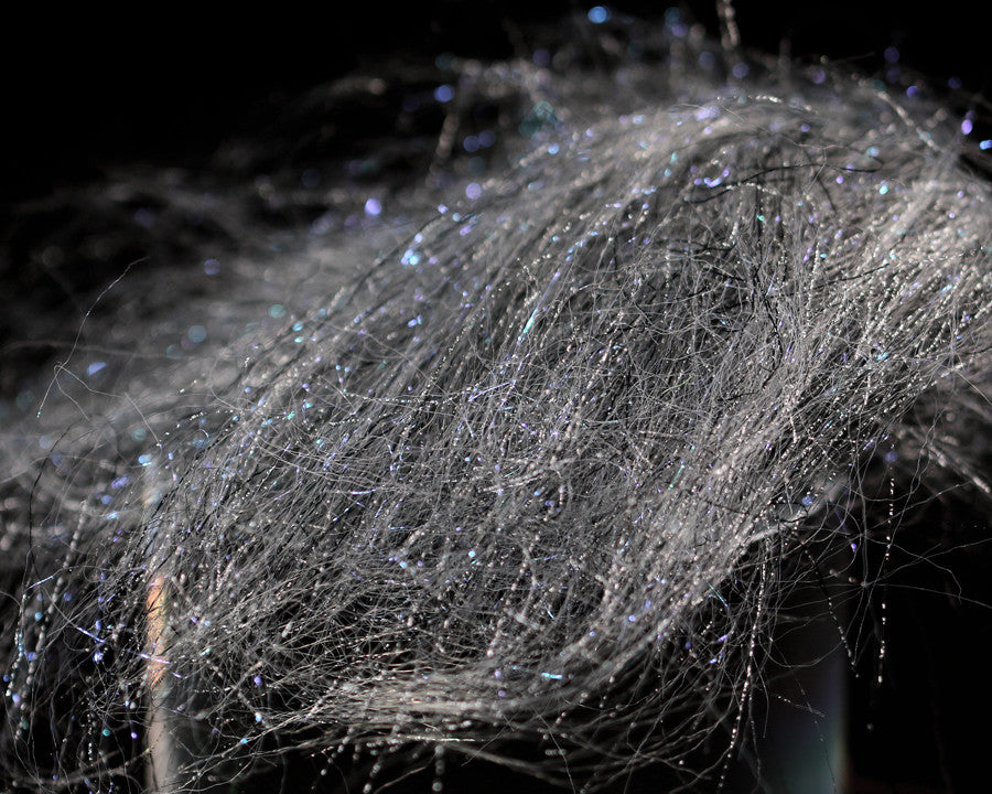 Sybai Flash Pike Dubbing Gray 91 – extra long fiber pike dubbing