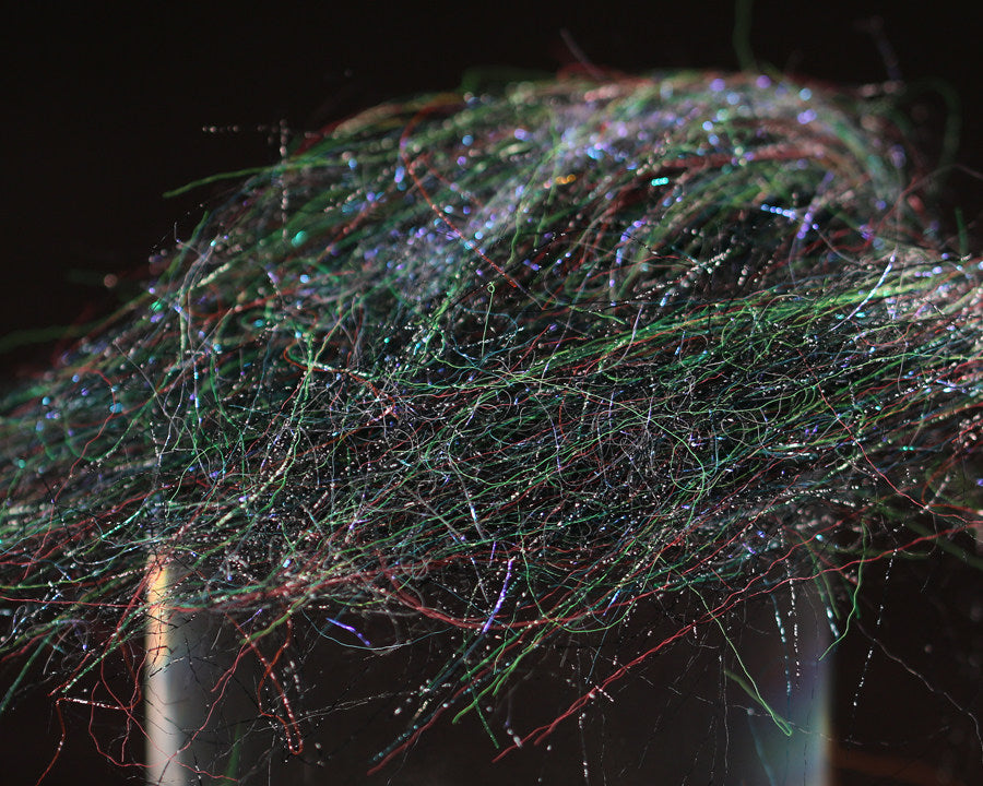 Sybai Flash Pike Dubbing Night Sky UVR 93 – extra long fiber pike dubbing