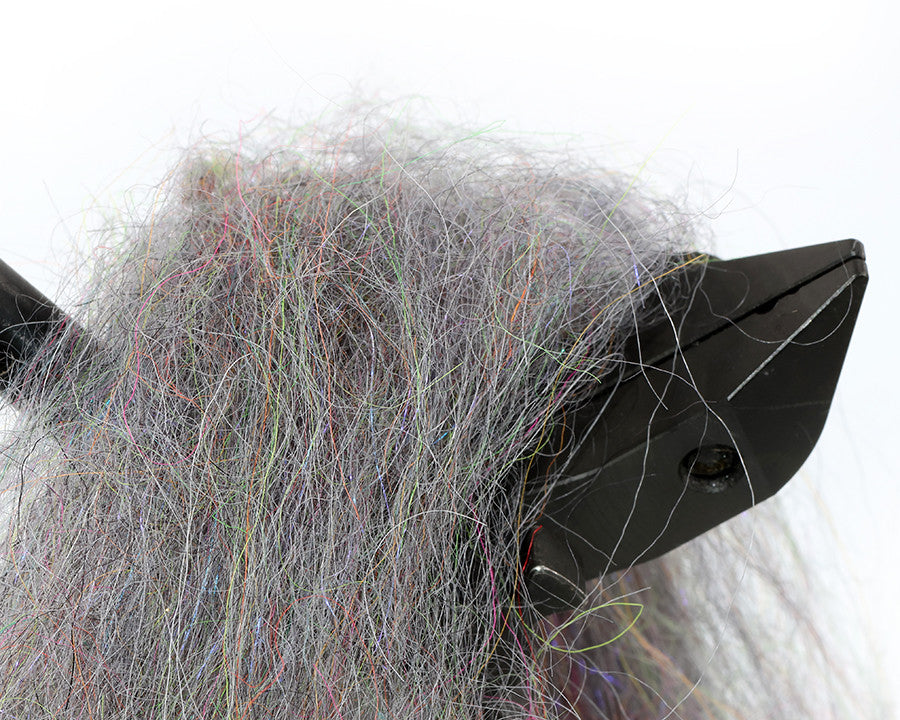 Natural Pike Supreme Hair Gray 91 fly tying material