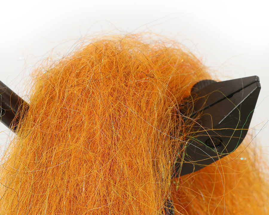 Natural Pike Supreme Hair Orange 42 fly tying material