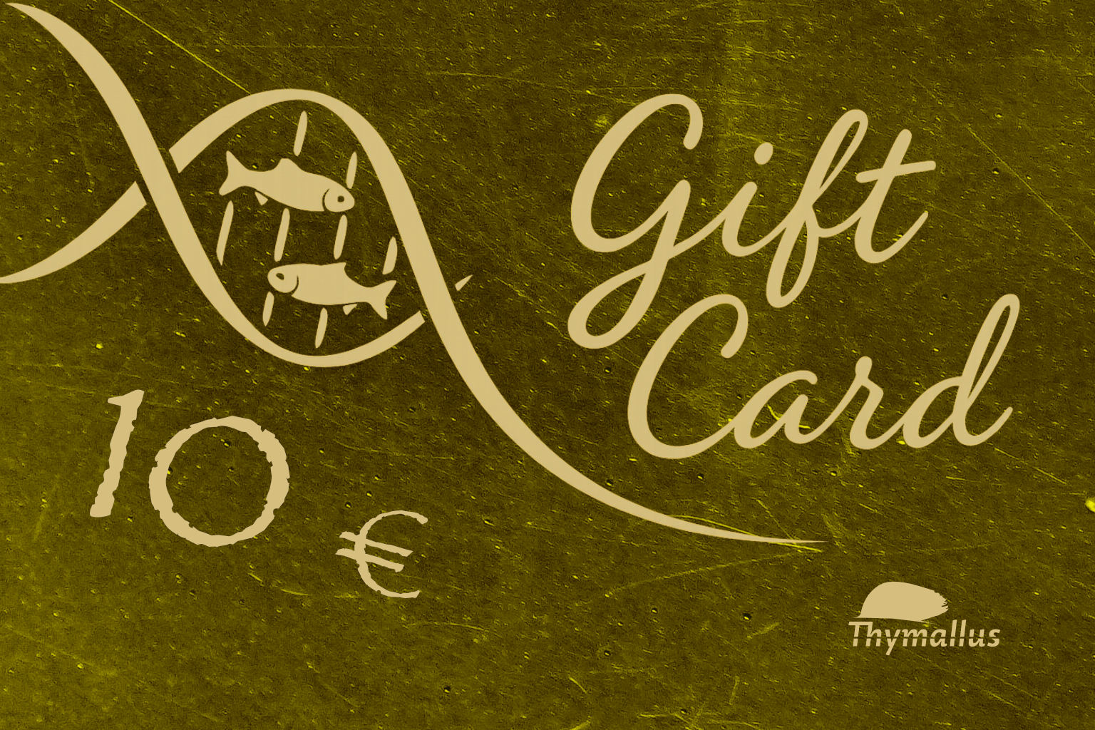 Darčeková poukážka Thymallus v hodnote 10 €