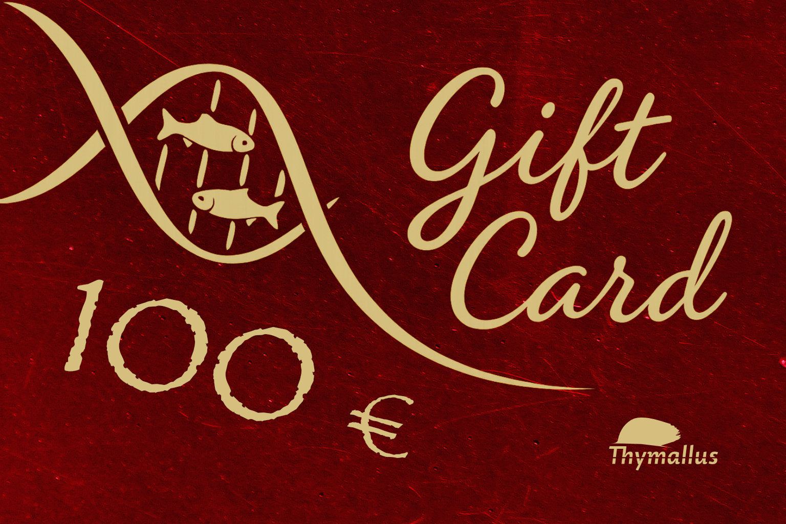 Darčeková poukážka Thymallus v hodnote 100 €