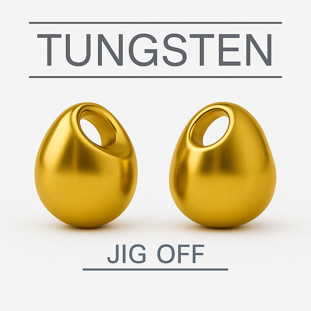 Tungsten Jig Off – Gold bead for fly tying