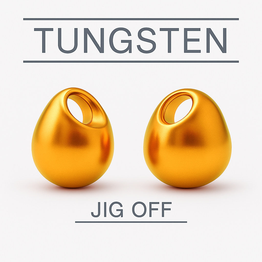 Tungsten Jig Off – Pink Gold bead for fly tying