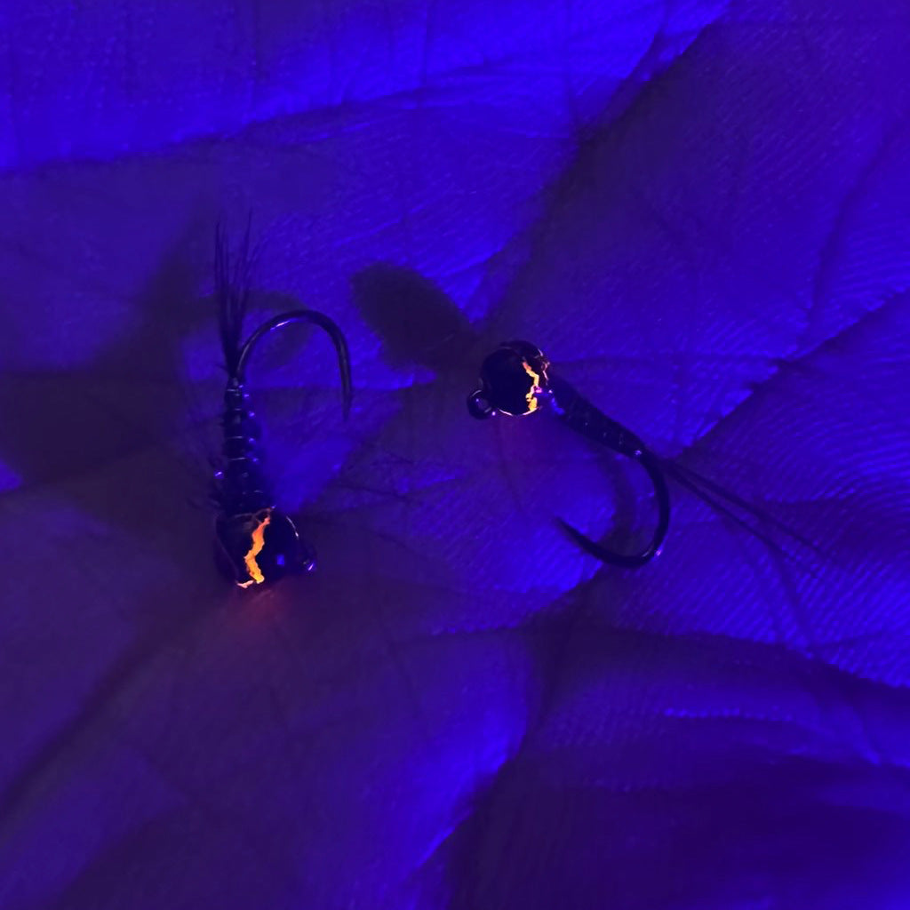 Tungsten Slotted – Marbre Black / UV Fluo Pink