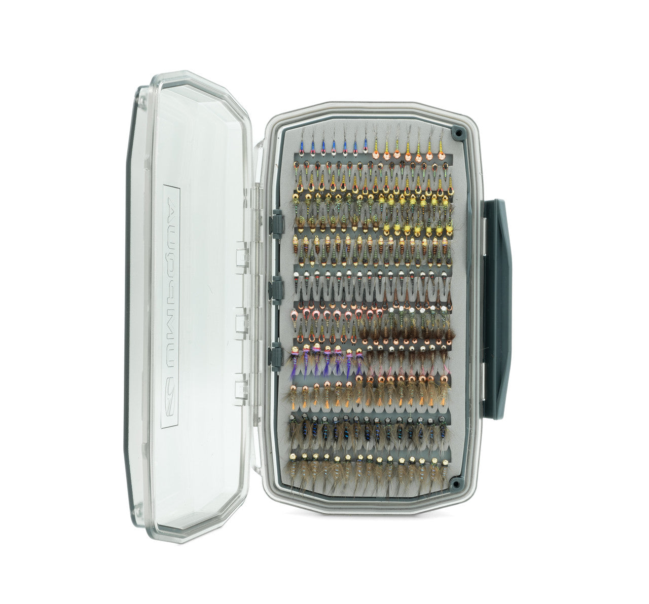 Umpqua WP Essential Large fly box fully loaded with assorted flies.
