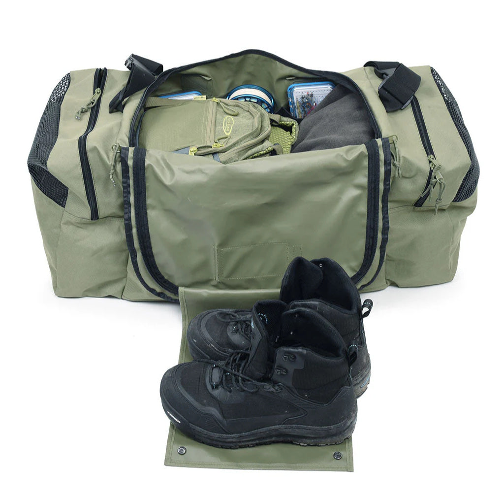 Vision All In One Bag – open fly fishing bag with boots and gear storage