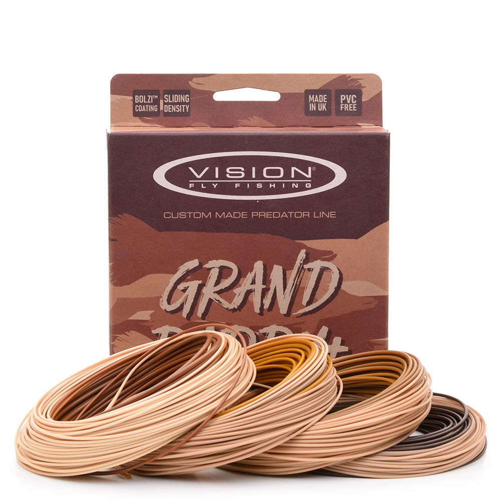 Vision Grand Daddy+ fly line family