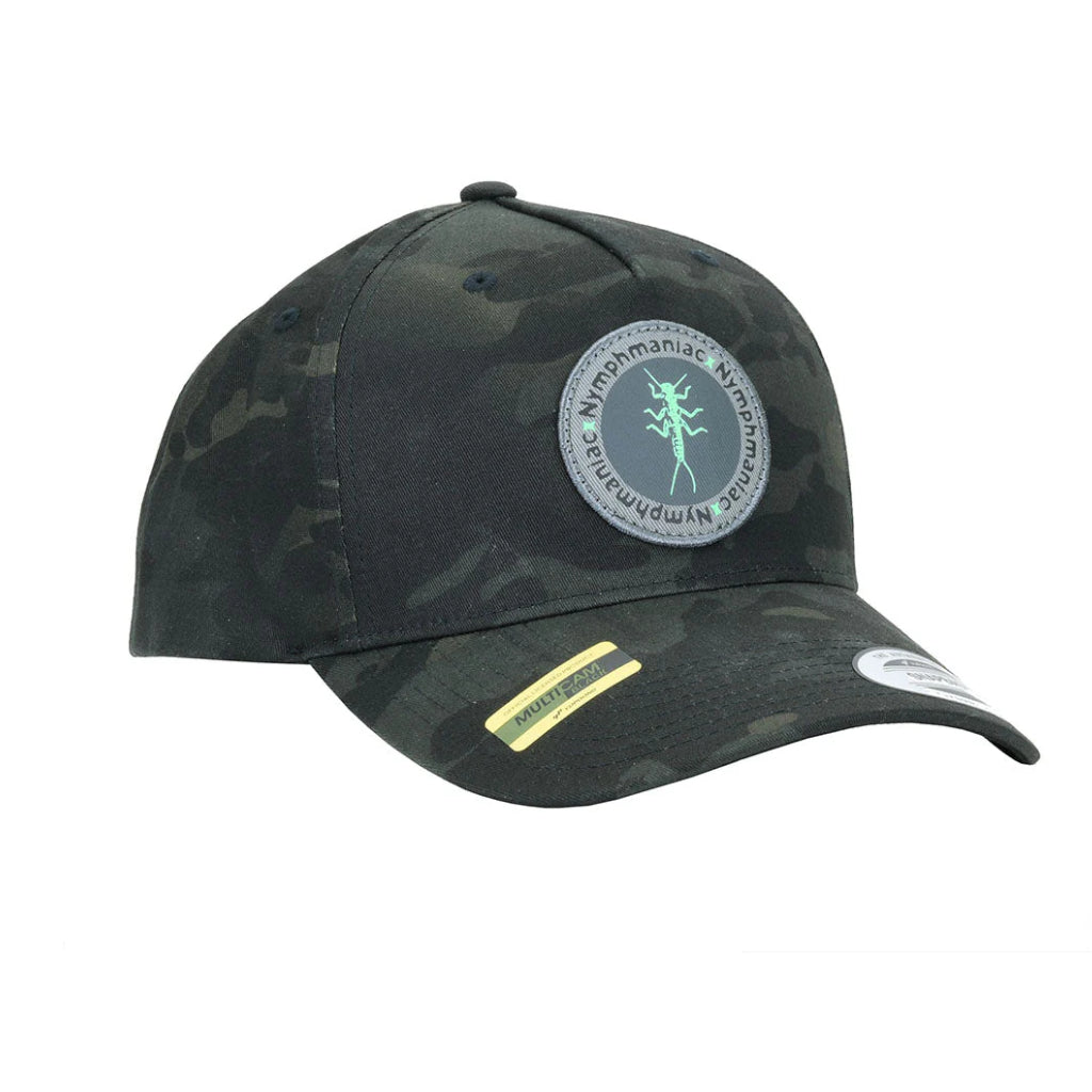 Vision Nymphmaniac 3.0 Black Multicam Cap – low profile muškárska čiapka s nášivkou Nymphmaniac