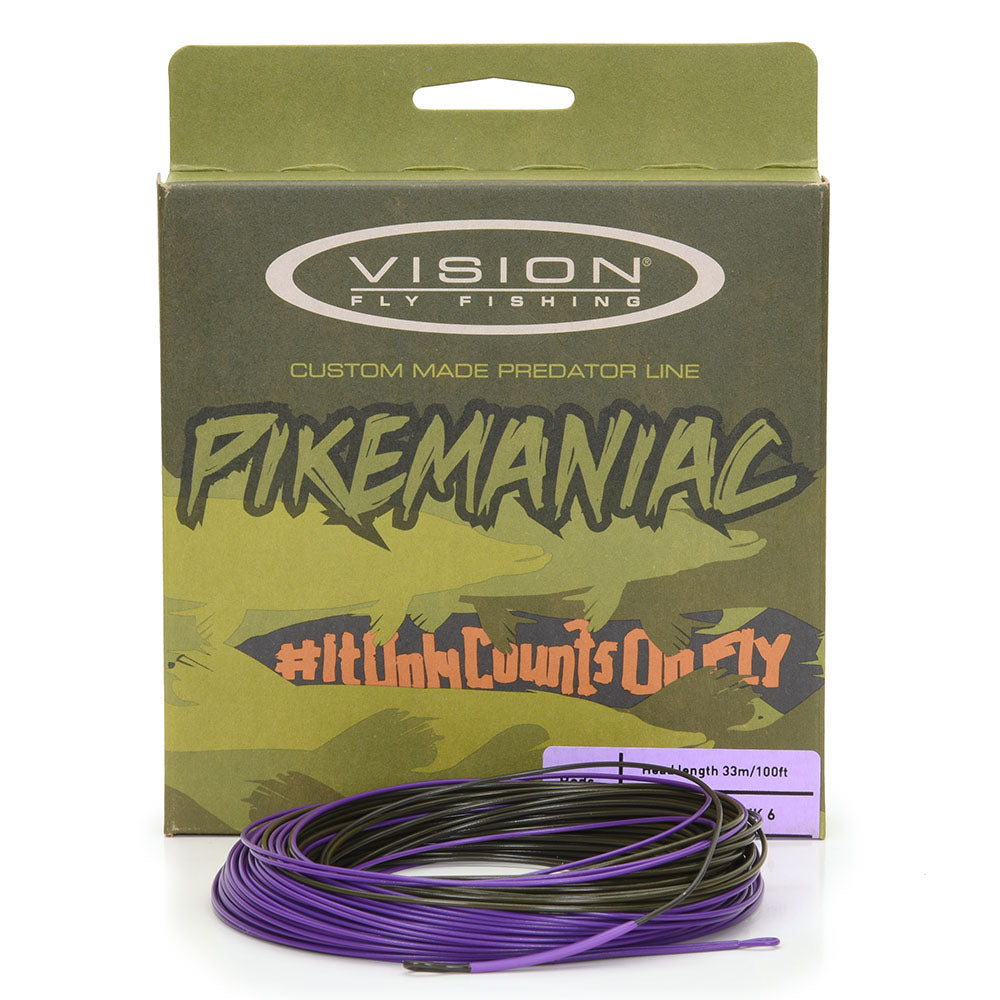 Vision Pikemaniac Fly Line WF9 Sink3–Sink6 – packaging