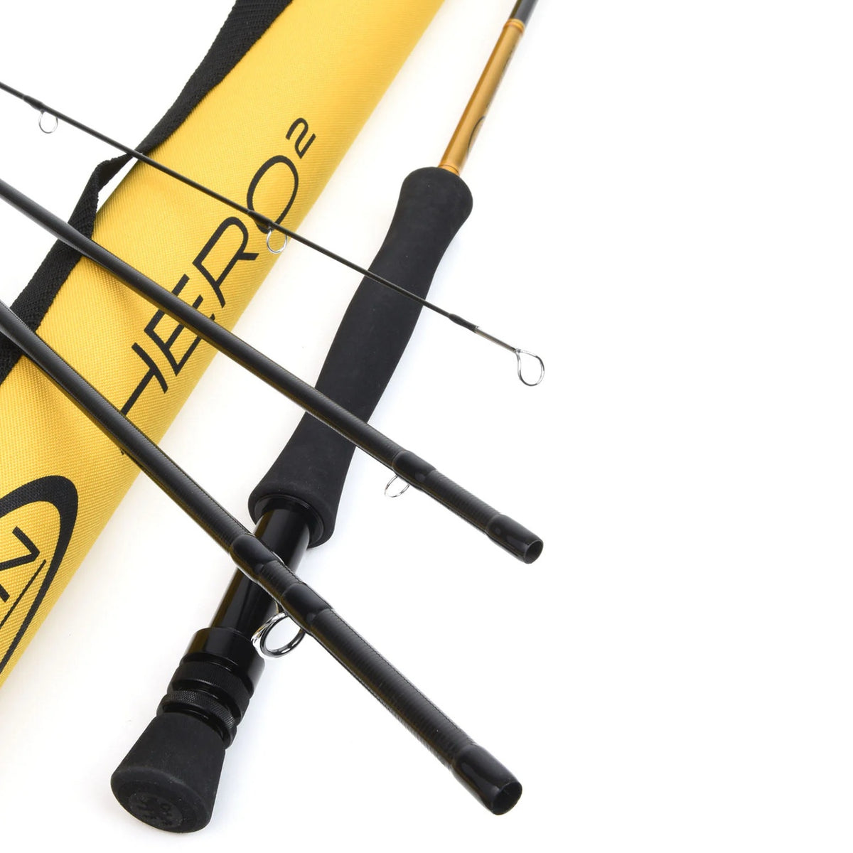 Vision Predator Hero² fly rod – handle, blank and rod tube detail