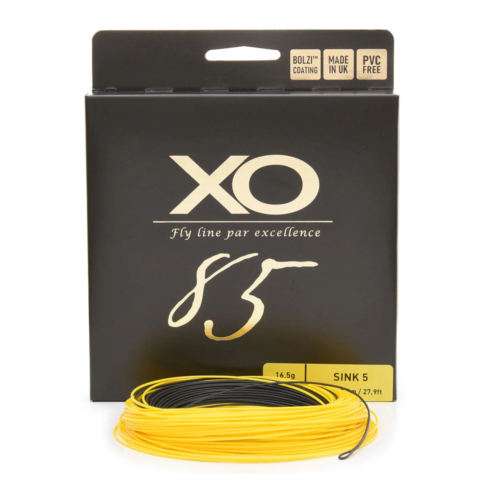 Fly line Vision XO 85 WF-6-S3 yellow for stillwater sinking