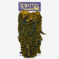 Whiting Farms American Hen Saddle – Grizzly Dyed Golden Olive