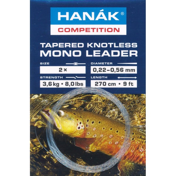 Tapered Knotless Mono Leader